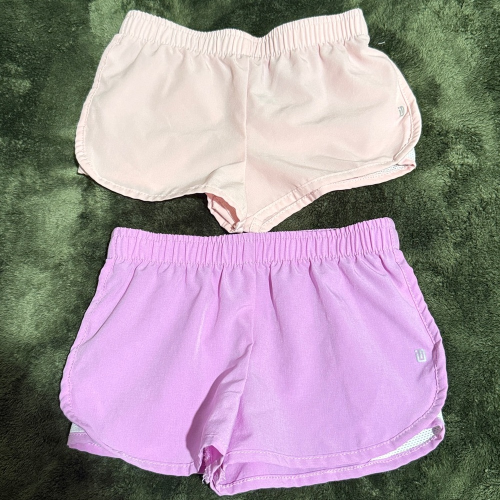 Ideology Kids Pink and Purple Shorts